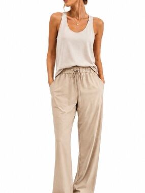 lululemon athletica Sandstone Wide-Leg Drawstring Pants